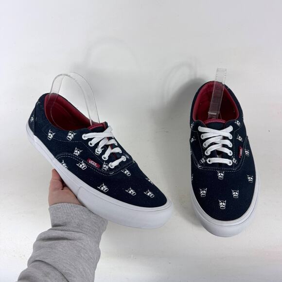 Vans Other - Vans Era Pro Kader Sylla Athletic Skateboard Sneakers Men 11.5 Navy Blue Low Top